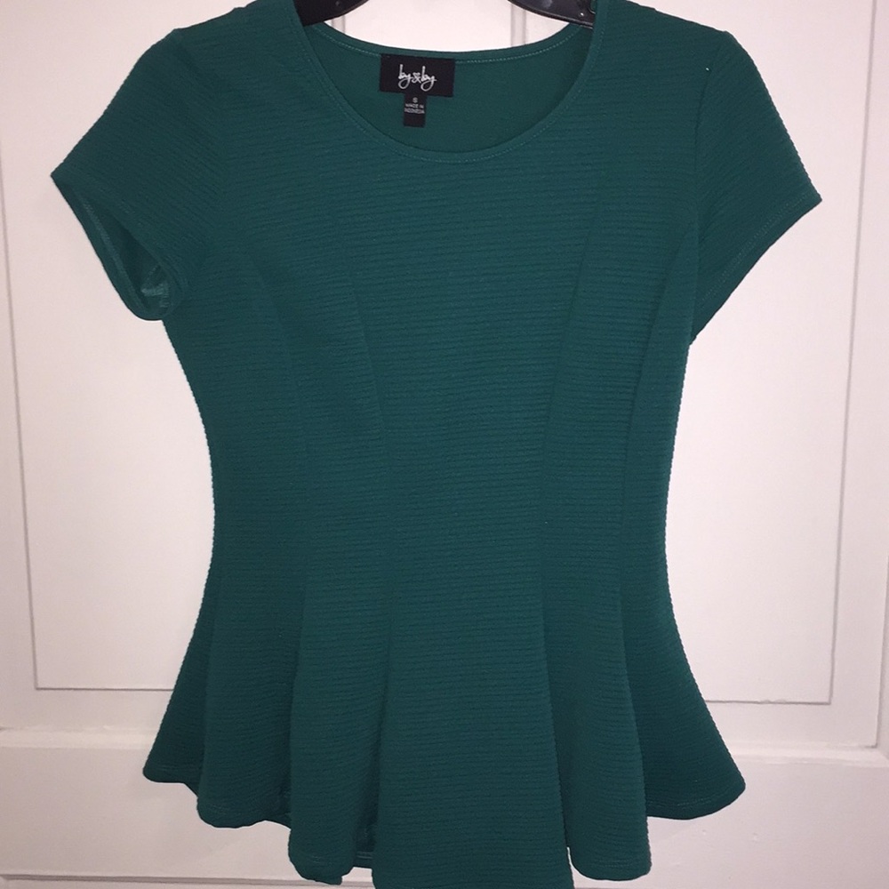 Emerald green top